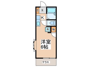 ハイム木月　１Ｆの物件間取画像